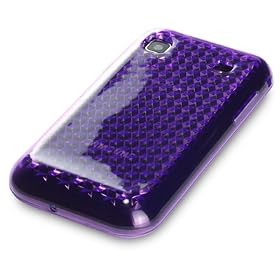 SAMSUNG i9000 GALAXY S GEL CASE - PURPLE PART OF THE QUBITS ACCESSORIES RANGE PART OF THE QUBITS ACCESSORIES RANGE