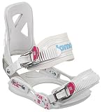 Lamar MX100 09 Youth Hard Snowboard Bindings - White