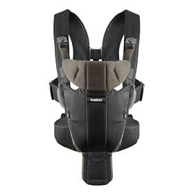 Babybjorn Baby Carrier Miracle Organic Cotton (Black/Brown)