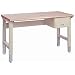 Lyon DD2544A Super Comp Comfort Edge Top Adjustable Legs Work Bench Stringer and Perfect Fit Drawer, 60" Width x 28" Depth x 36-1/4" Height, Dove Gray