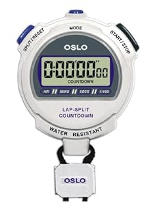 Oslo Silver 2.0 Twin Stopwatch and Countdown Timer