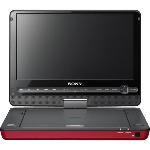 Sony DVP-FX930/R 9-Inch Portable DVD Player, Red