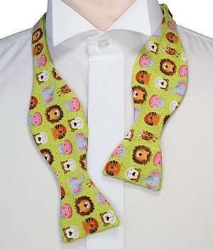 Swagger & Swoon Self-Tie Jungle Bow Tie