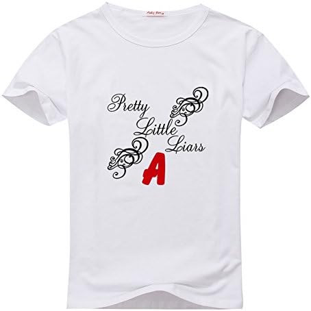 NeynStyle Womens Pretty Little Liars TV Show White T-shirts Size S
