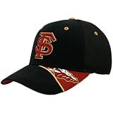 Top of the World Florida State Seminoles (FSU) Black Splasher One-Fit Hat