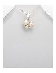 CZ Pendant Necklace In 92.5 Sterling Silver