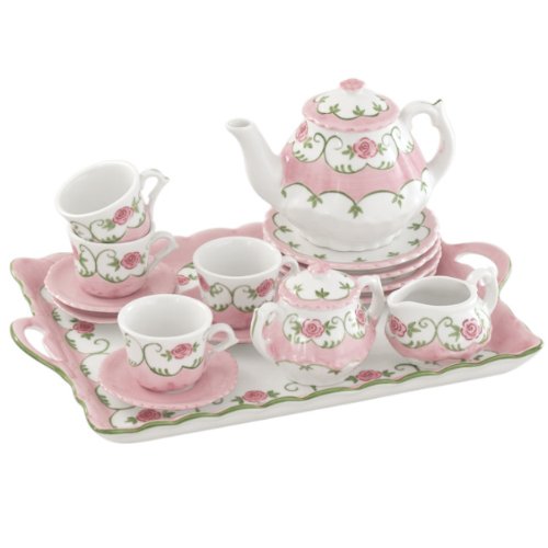 Andrea By Sadek 16 Piece Children's Tea Set