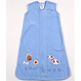 Halo dog print applique SleepSack - large