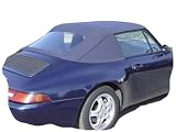 Produkt-Bild: Cabrioverdeck Porsche 993 Cabrio Bj. 94-98 original deutscher Sonnenland Verdeckstoff, blau
