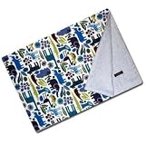Cuddlebee Blue Zoo - Blanket