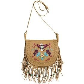 Hip Flap Bag by Lou-ella, Big Sky Collection in Butterscotch