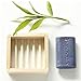 Elegance4beauty(TM) Practical 77cm Square Natural Wood Soap Dish Box Container