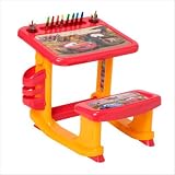 Disney Pixar's Cars Art Desk with 100 Piece Art Supply Kit