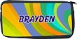 My name Pencil Case Brayden - Neoprene Pencil Case - pencilcase - Ipod Case - PSP Case, Game Boy DS Case, etc.. - Ideal gift for all occassions