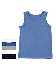 5 Pack Pure Cotton Assorted Vests