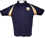 Russell Athletic Notre Dame Big & Tall Dri-Power Short Sleeve Coaches Polo