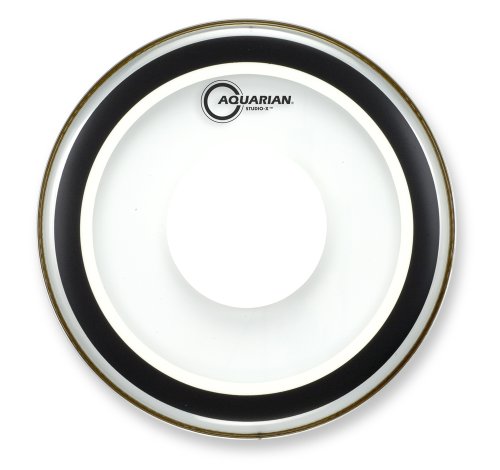 Aquarian Studio X 41 cm (16 Zoll) Drumhead / Schlagzeugfell mit Power Dot, transparent Preisvergleich
