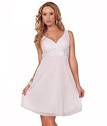 Sophisticated V-neck Strapless Animal Print Asymmetric Pleated Ruched Sheer  Cocktail High-Low-Hem Short Bridesmaid Dress/Wedding Dress/Mini Dress  With Rhinestones