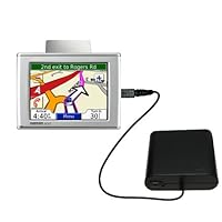 Portable Emergency AA Battery Charge Extender for the Garmin Nuvi 370 - uses Gomadic TipExchange Technology