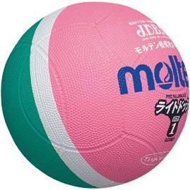 Cover image : molten（モルテン）ライトドッジ1号（緑ピンク）SLD1MP