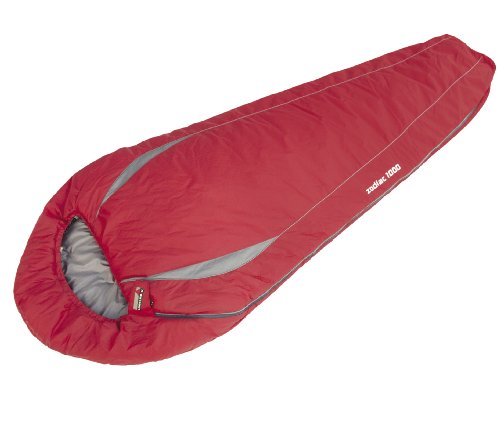 High Peak Schlafsack Zodiac 1000, rot/grau, 220 x 80/50 cm, 23292 Preisvergleich