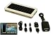 Solar battery / charger (i101) - 1250mAh rechargeable polymer solar battery (charger) for cell-phone, mp3 player, media player. With 6 USB adapters
