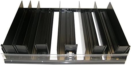 Orchid Retail Opti 6 Long Shelf Adjustable CD DVD kitchen Grocery Pantry Hobby spring loaded