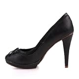Produkt-Bild: Damen Schuhe, PUMPS, HIGH HEELS PLATEAU, 824, Synthetik in hochwertiger Leder Optik0