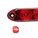 Leading Edge Trailer Light Bar Set, Two Stop Turn Tail Lights with Matching ID Bar - Waterproof