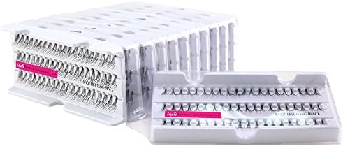ikate Individual Lashes Knot Free Dozen Pack (Short,Medium,Long) (Long)