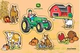 Farming with John Deere 6-pc. Wood Puzzle
