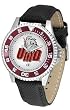 Minnesota-Duluth Bulldogs Suntime Competitor Poly/Leather Band Watch - NCAA College Athletics