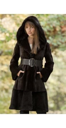 Women's Aurora Sheared Danish Mink Fur Coat