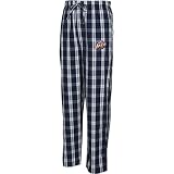 NCAA Utah Jazz Navy Blue Plaid Historic Pajama Pants (Medium)