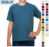 Gildan Youth 5.3 oz 100% Cotton S/S T-Shirt