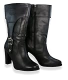 New Harley Davidson Reese Cuff Womens Boots - Black