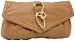 SONDRA ROBERTS NEW YORK Clutch with Gold Twisted Hardware