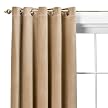 Modern Home Velvet Window Panel - Beach House Tan (54x84")