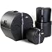 SKB Drum Set 4 Kit (9x10, 10x12, 16x16, 18x22) with Padded Interiors