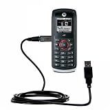 Classic Straight USB Cable for the Motorola i335 with Power Hot Sync and Charge capabilities - Gomadic Brand w/ TipExchange Technology