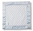 SwaddleDesigns Baby Lovie - Plush Dots with Pastel Blue Satin