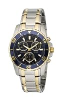 Accurist Mb828 Gents Two Tone Chronograph Bracelet Watch