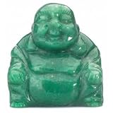 Green Aventurine Buddha.A beautiful natural stone Buddha cut from green Aventurine which is said to help reinforce decisiveness and amplify leadership qualities.