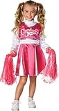 Let's Pretend Child's Cheerleader Camp Costume, Medium