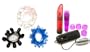 Beaded Silicone Male Cock Ring Adult Sex Toy Kit