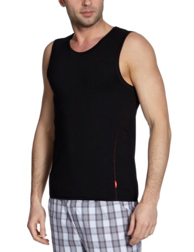 Huber Herren Unterhemd 2431 / Active Cool Athleticshirt, Gr. 6, Schwarz (SCHWARZ 7664) Preisvergleich