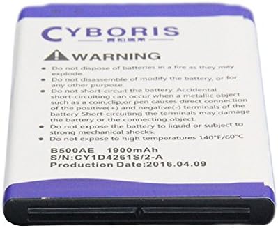 Cyboris Brand 100% Genuine Original Cell Chip Battery B500AE 1900mAh for Samsung GALAXY S4 Mini for I9190 I9192 I9195 I9108