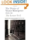 The Lesser Evil: The Diaries of Victor Klemperer 1945-59