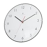電波壁掛け時計　DomeClock (ブラックインデックス)