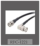 Video Cable 12 Bnc Male to Bnc Right Angle Male Rg-59b/u
